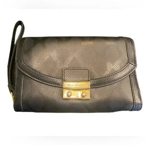 Vera Bradley wristlet black. Excellent condition